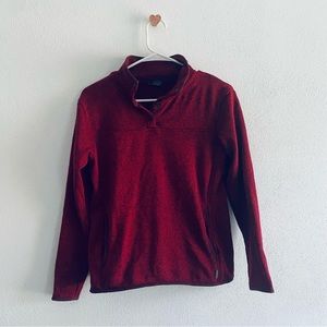 Eddie Bauer pink knit pullover